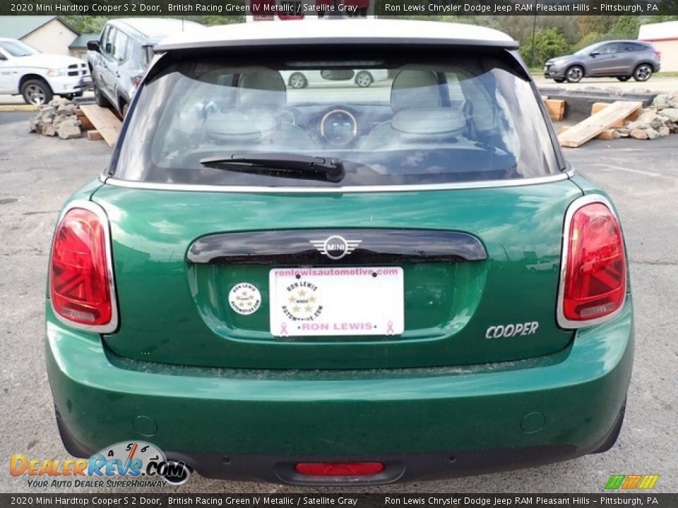 2020 Mini Hardtop Cooper S 2 Door British Racing Green IV Metallic / Satellite Gray Photo #4