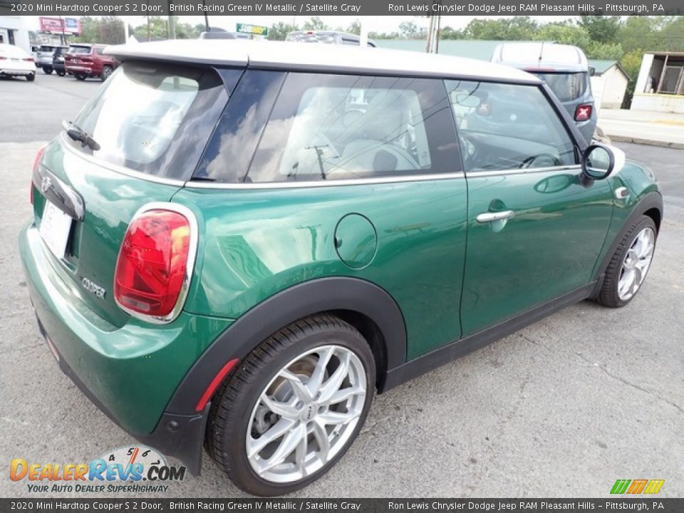 2020 Mini Hardtop Cooper S 2 Door British Racing Green IV Metallic / Satellite Gray Photo #6