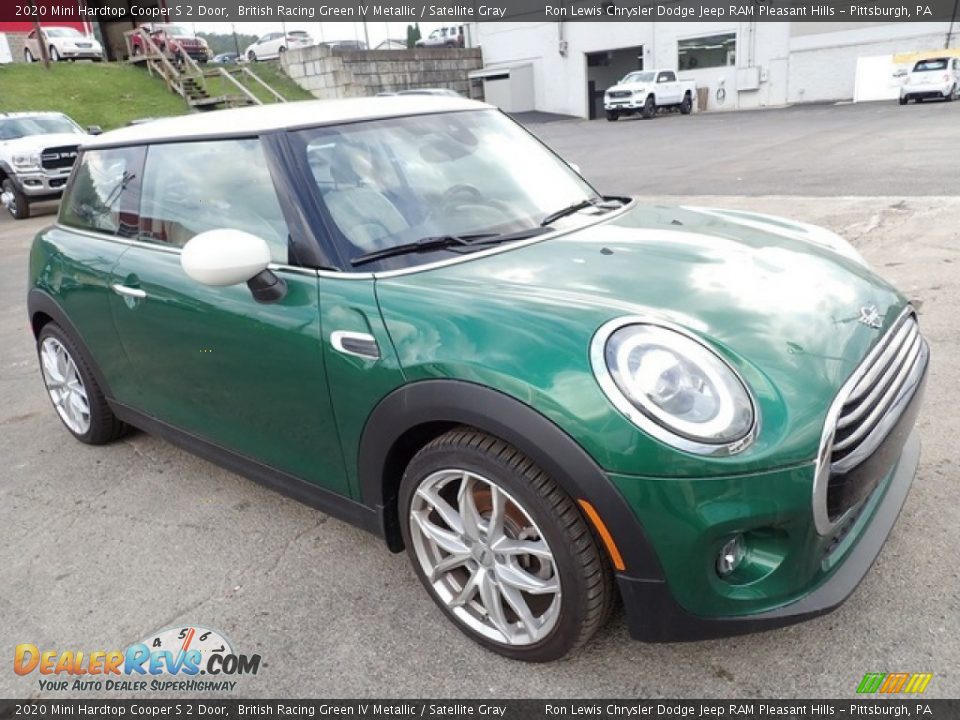 2020 Mini Hardtop Cooper S 2 Door British Racing Green IV Metallic / Satellite Gray Photo #8