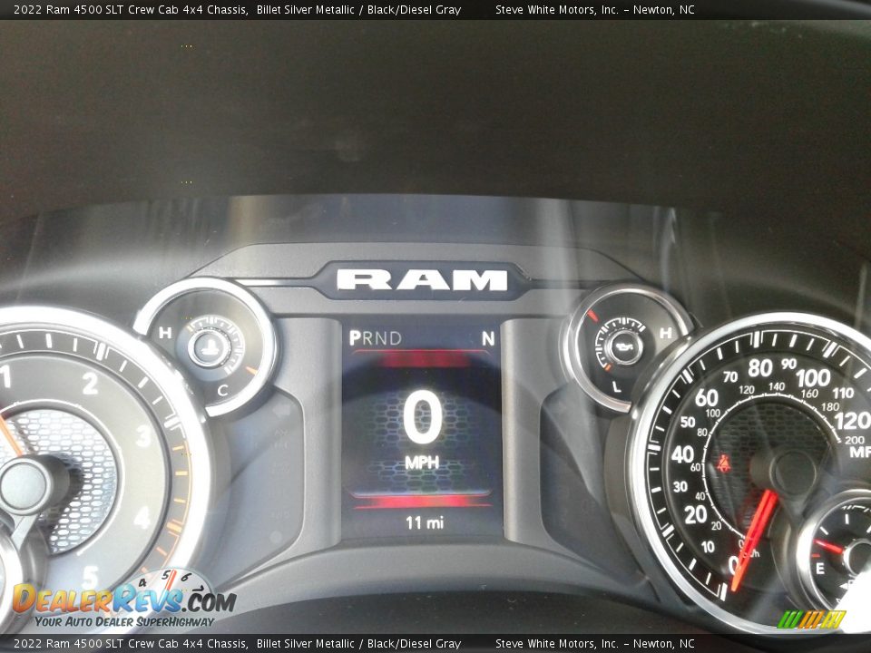 2022 Ram 4500 SLT Crew Cab 4x4 Chassis Gauges Photo #21