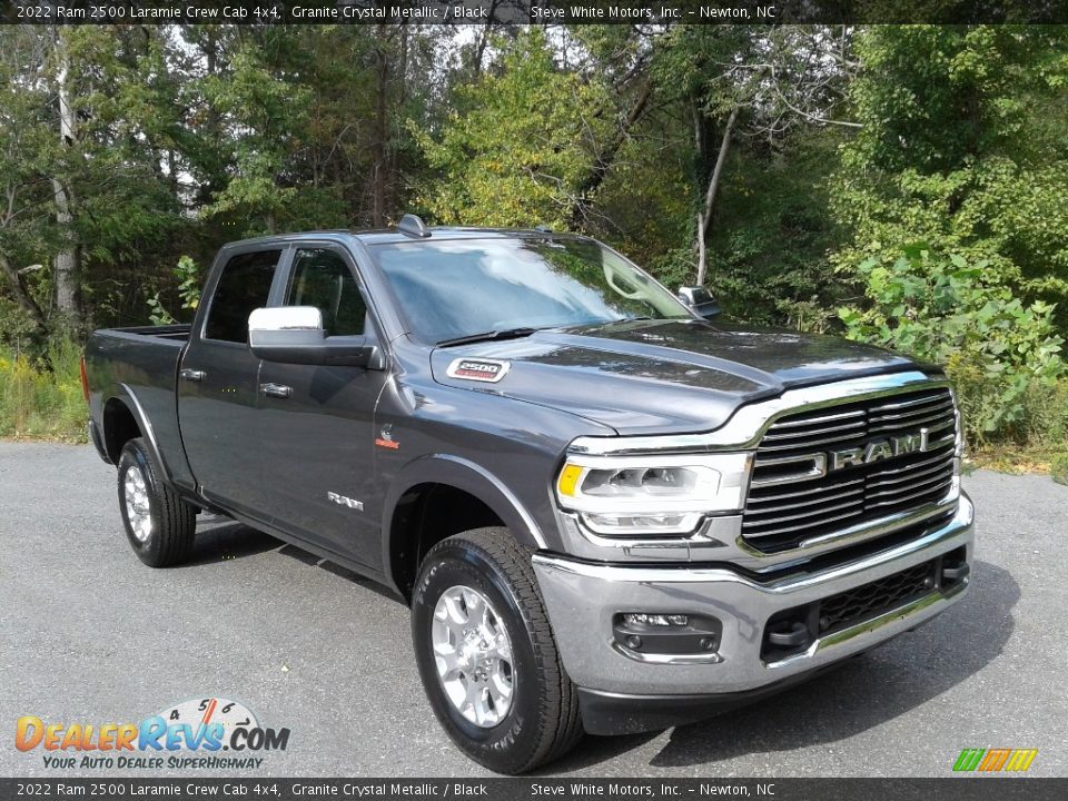 2022 Ram 2500 Laramie Crew Cab 4x4 Granite Crystal Metallic / Black Photo #4