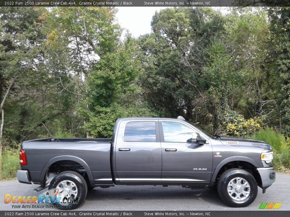 2022 Ram 2500 Laramie Crew Cab 4x4 Granite Crystal Metallic / Black Photo #5