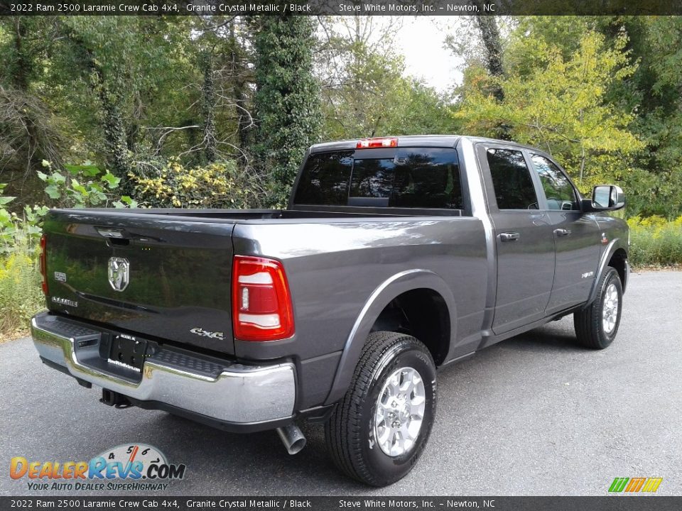 2022 Ram 2500 Laramie Crew Cab 4x4 Granite Crystal Metallic / Black Photo #6