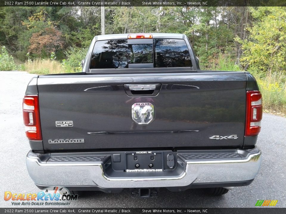 2022 Ram 2500 Laramie Crew Cab 4x4 Granite Crystal Metallic / Black Photo #7