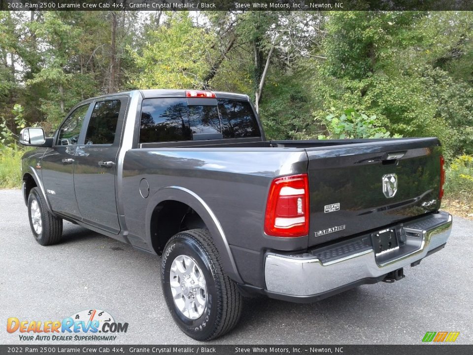 2022 Ram 2500 Laramie Crew Cab 4x4 Granite Crystal Metallic / Black Photo #9