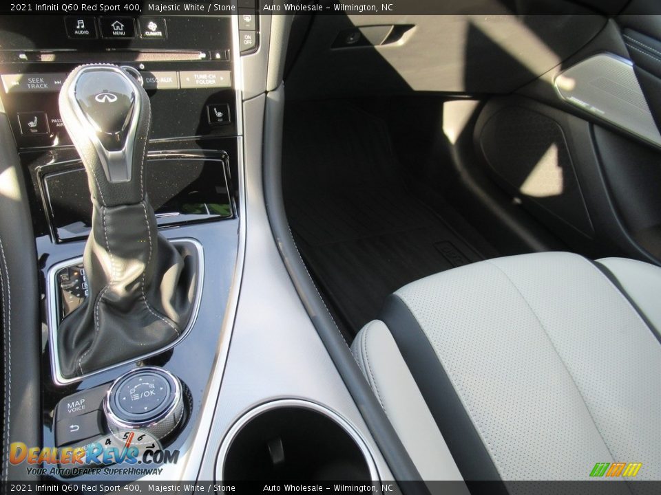 2021 Infiniti Q60 Red Sport 400 Shifter Photo #19