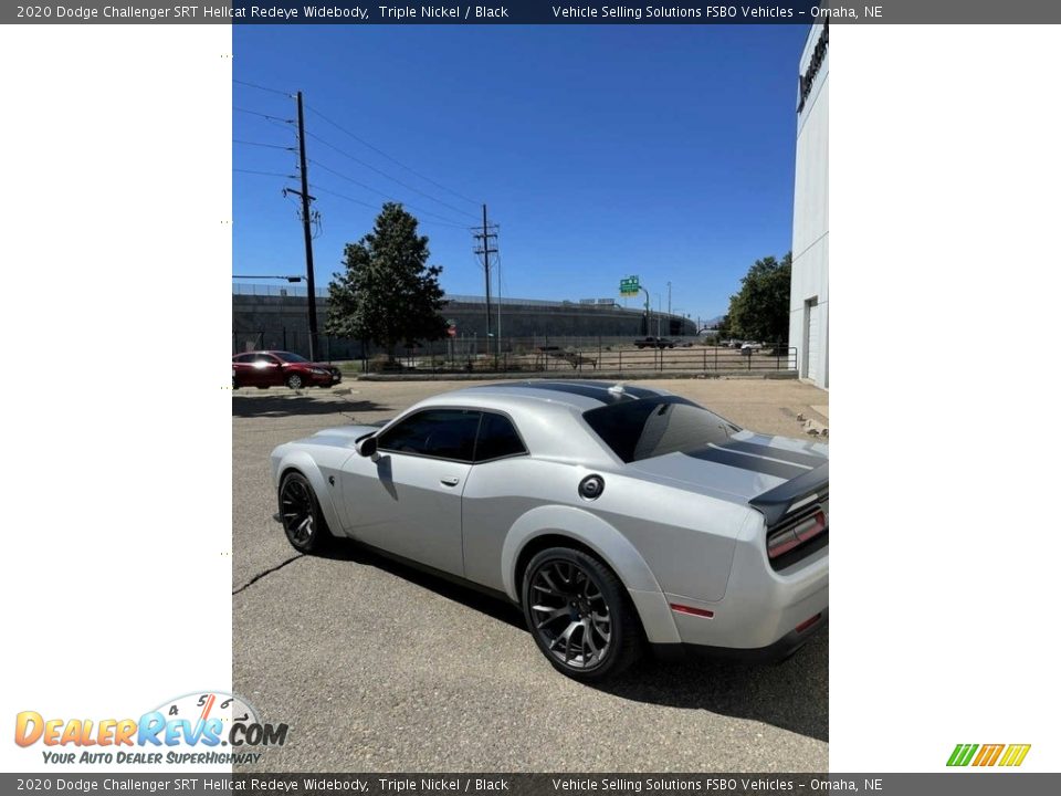 2020 Dodge Challenger SRT Hellcat Redeye Widebody Triple Nickel / Black Photo #9