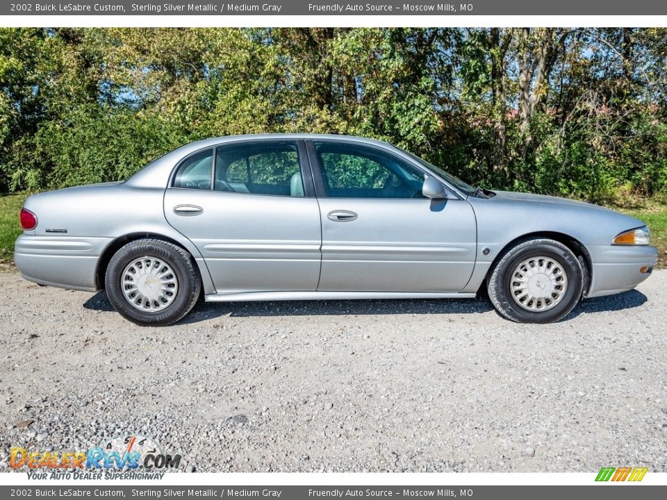 2002 Buick LeSabre Custom Sterling Silver Metallic / Medium Gray Photo #2