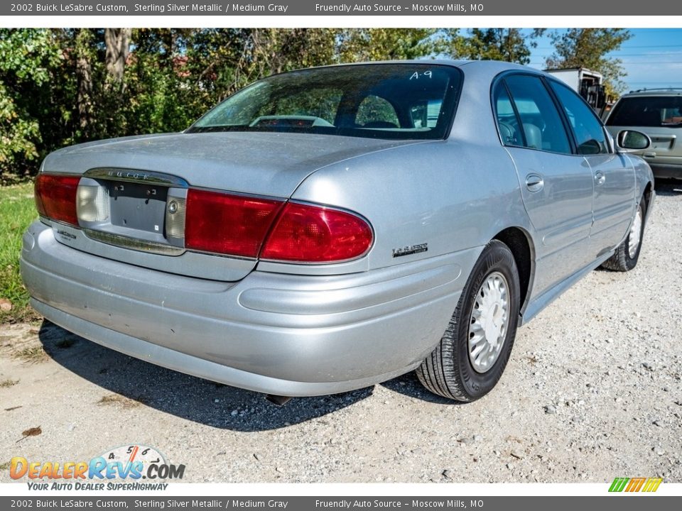 2002 Buick LeSabre Custom Sterling Silver Metallic / Medium Gray Photo #3