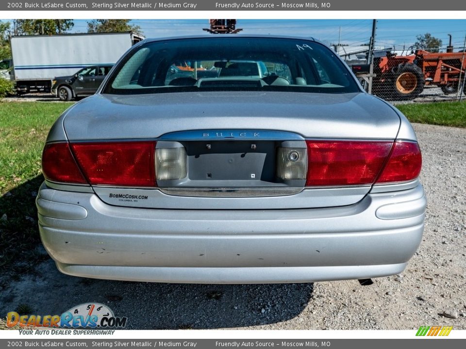 2002 Buick LeSabre Custom Sterling Silver Metallic / Medium Gray Photo #4