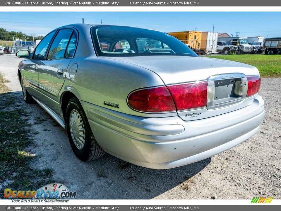 2002 Buick LeSabre Custom Sterling Silver Metallic / Medium Gray Photo #5