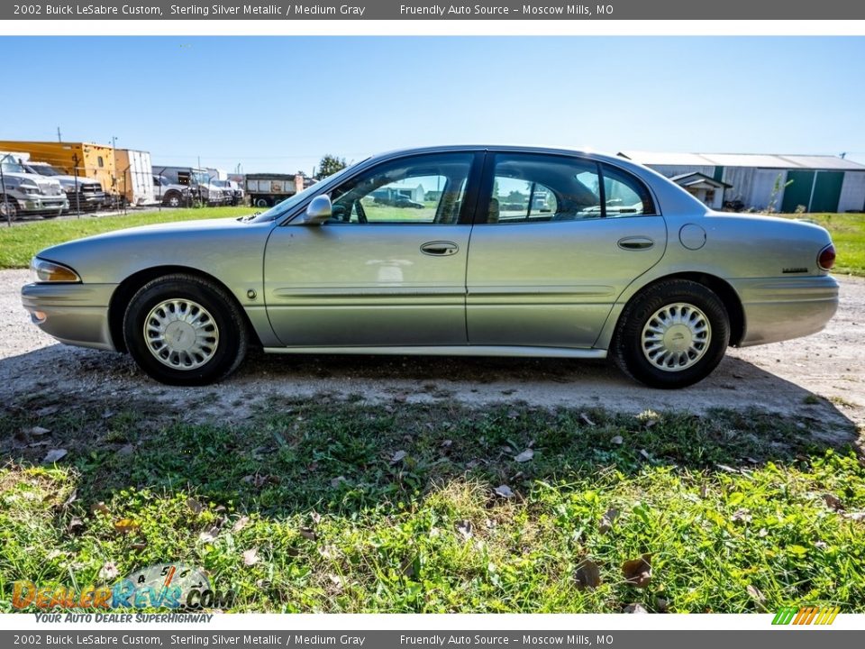 2002 Buick LeSabre Custom Sterling Silver Metallic / Medium Gray Photo #6