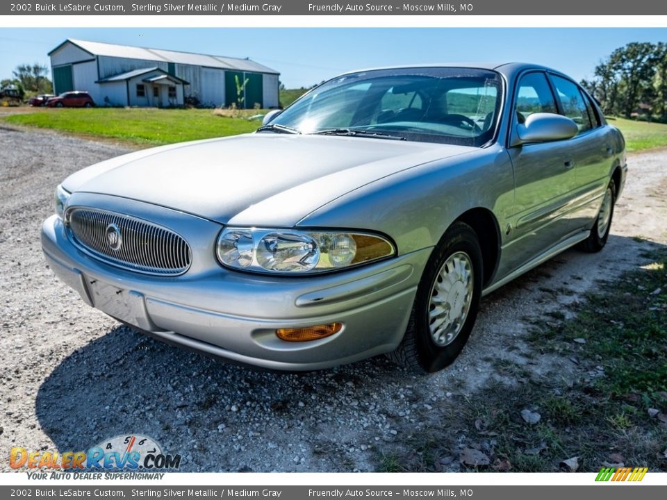 2002 Buick LeSabre Custom Sterling Silver Metallic / Medium Gray Photo #7