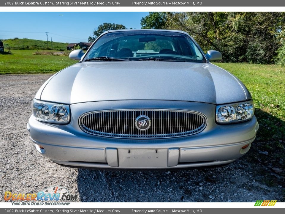 2002 Buick LeSabre Custom Sterling Silver Metallic / Medium Gray Photo #8
