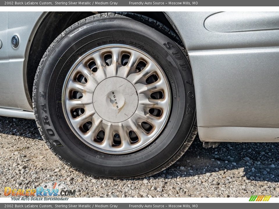 2002 Buick LeSabre Custom Sterling Silver Metallic / Medium Gray Photo #26