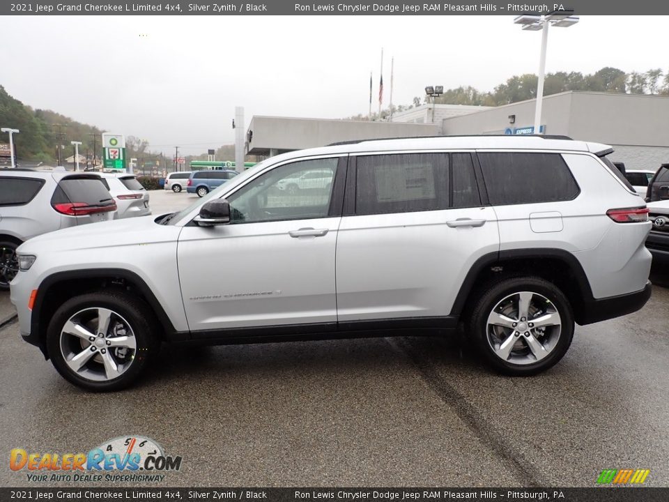 2021 Jeep Grand Cherokee L Limited 4x4 Silver Zynith / Black Photo #2