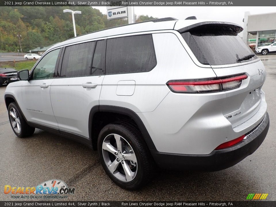 2021 Jeep Grand Cherokee L Limited 4x4 Silver Zynith / Black Photo #3