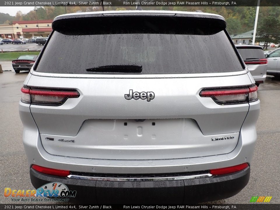 2021 Jeep Grand Cherokee L Limited 4x4 Silver Zynith / Black Photo #4