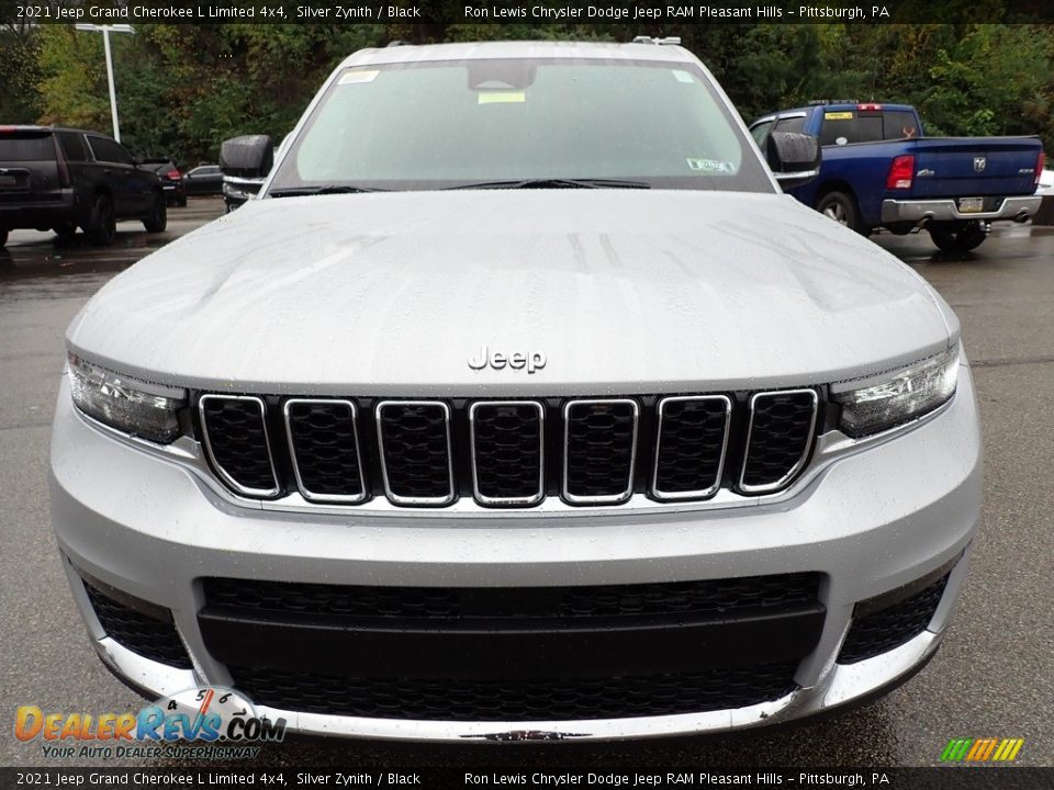 2021 Jeep Grand Cherokee L Limited 4x4 Silver Zynith / Black Photo #9