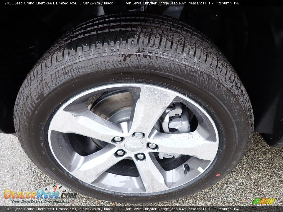 2021 Jeep Grand Cherokee L Limited 4x4 Silver Zynith / Black Photo #10