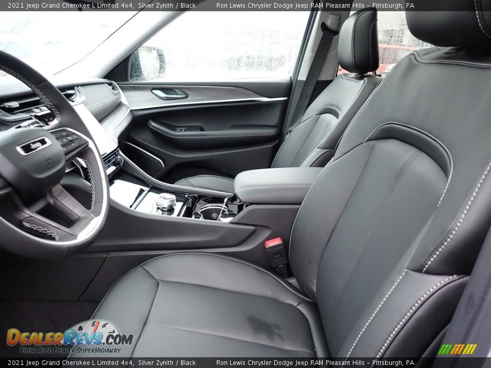 2021 Jeep Grand Cherokee L Limited 4x4 Silver Zynith / Black Photo #11