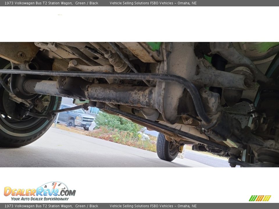 Undercarriage of 1973 Volkswagen Bus T2 Station Wagon Photo #15