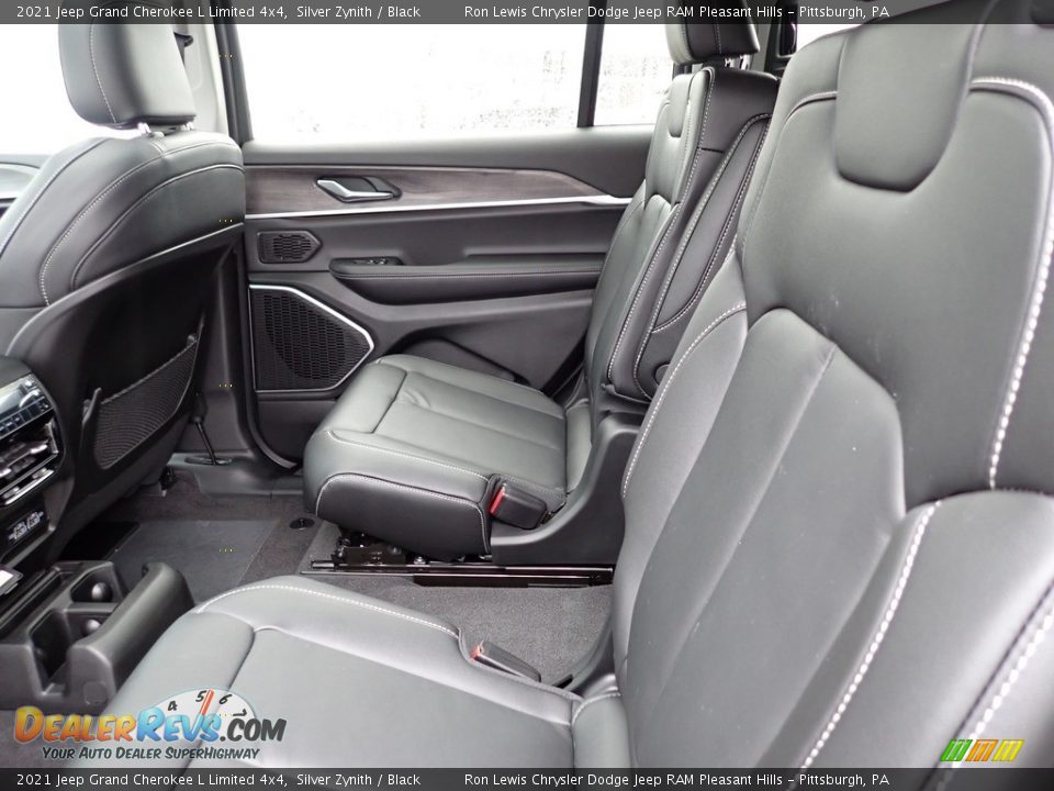 2021 Jeep Grand Cherokee L Limited 4x4 Silver Zynith / Black Photo #12