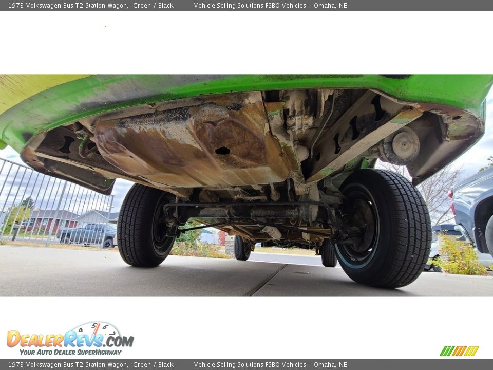 Undercarriage of 1973 Volkswagen Bus T2 Station Wagon Photo #16