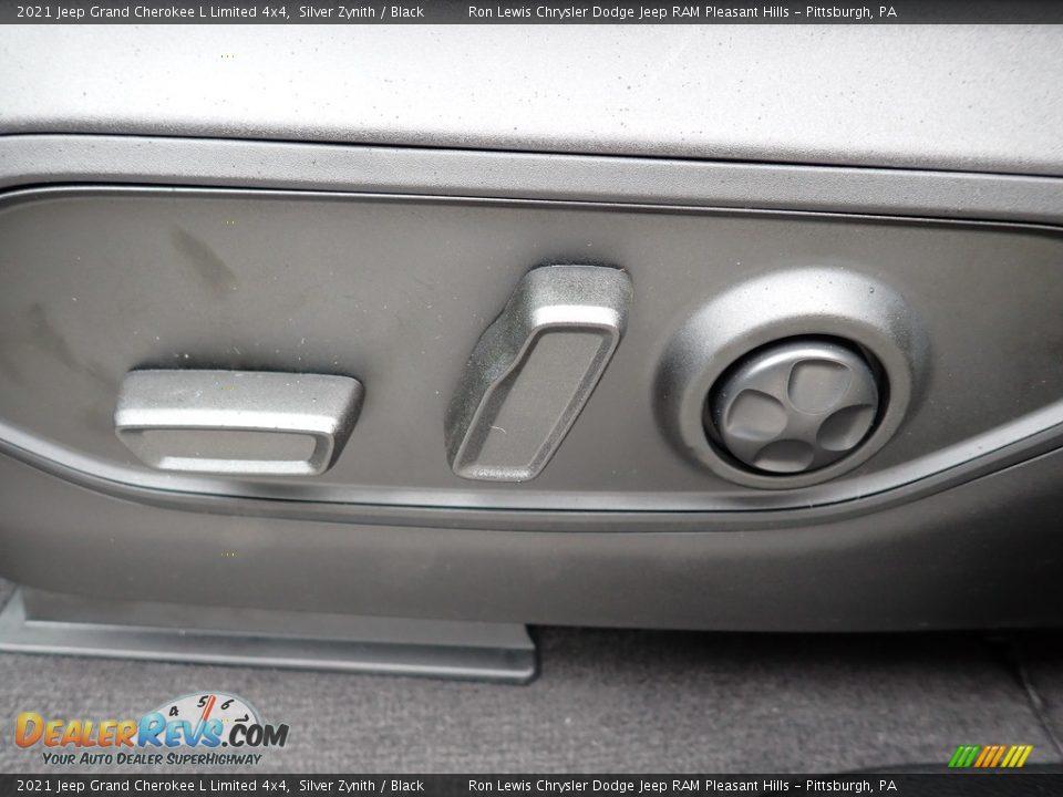 2021 Jeep Grand Cherokee L Limited 4x4 Silver Zynith / Black Photo #16
