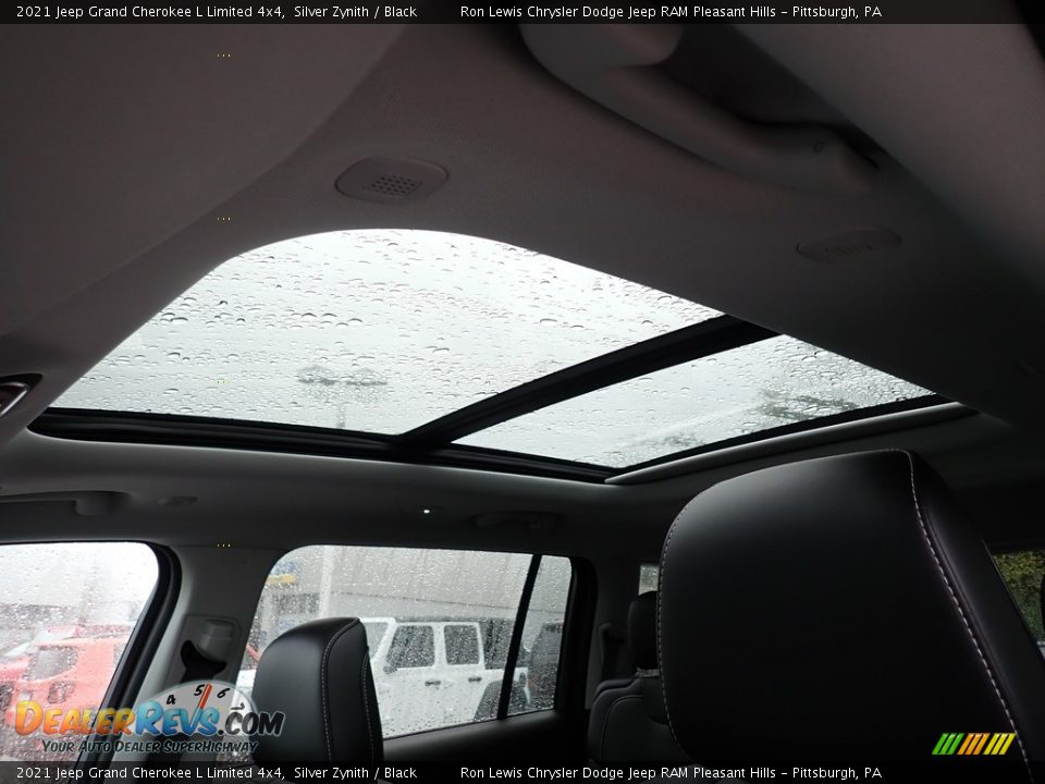 2021 Jeep Grand Cherokee L Limited 4x4 Silver Zynith / Black Photo #17