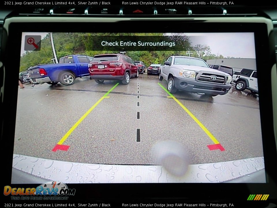 2021 Jeep Grand Cherokee L Limited 4x4 Silver Zynith / Black Photo #19