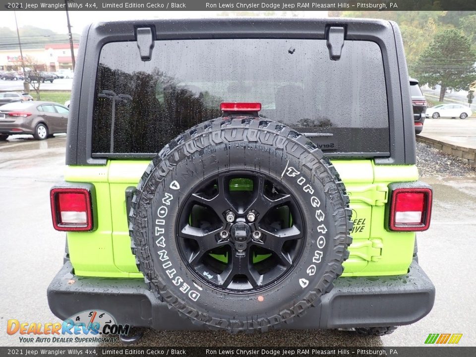 2021 Jeep Wrangler Willys 4x4 Limited Edition Gecko / Black Photo #4