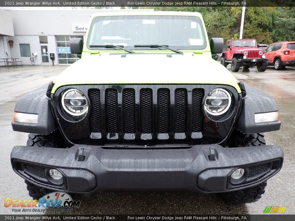 2021 Jeep Wrangler Willys 4x4 Limited Edition Gecko / Black Photo #9