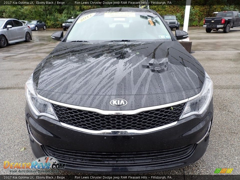 Ebony Black 2017 Kia Optima LX Photo #9