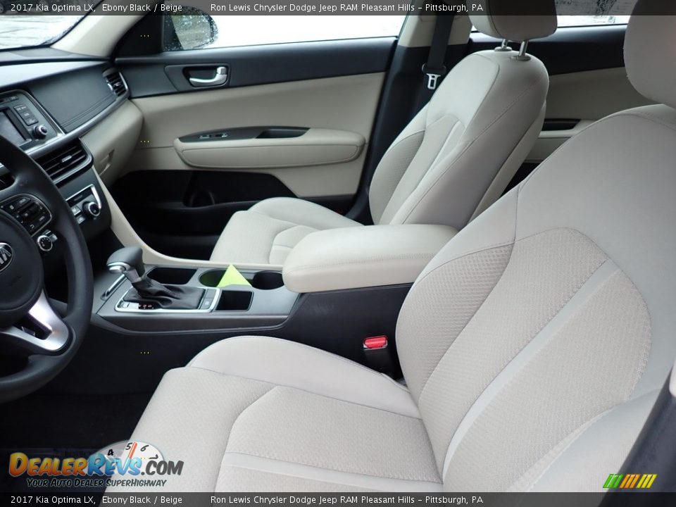 Front Seat of 2017 Kia Optima LX Photo #11