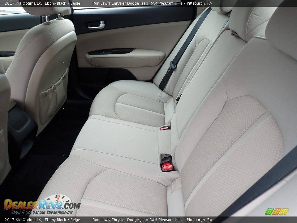 Rear Seat of 2017 Kia Optima LX Photo #12