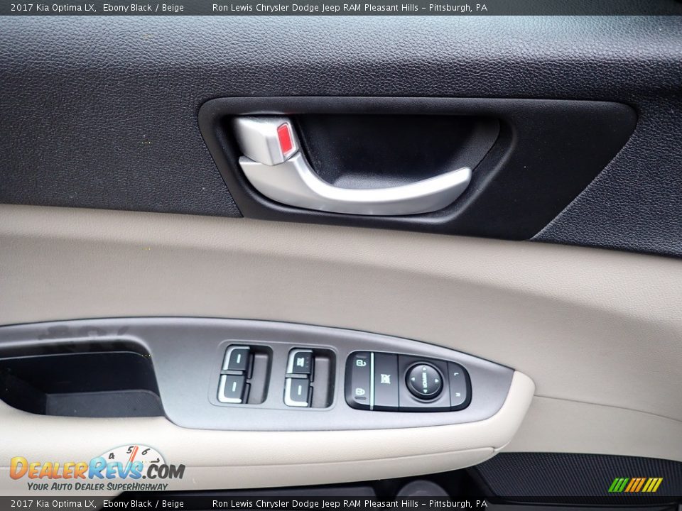 Door Panel of 2017 Kia Optima LX Photo #14