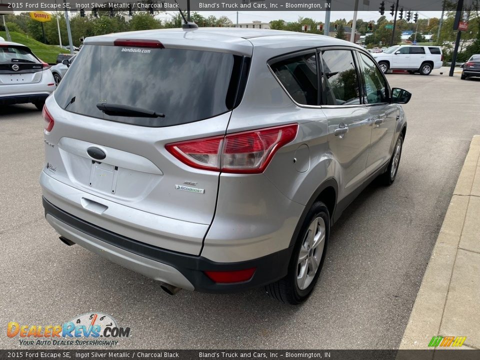 2015 Ford Escape SE Ingot Silver Metallic / Charcoal Black Photo #5