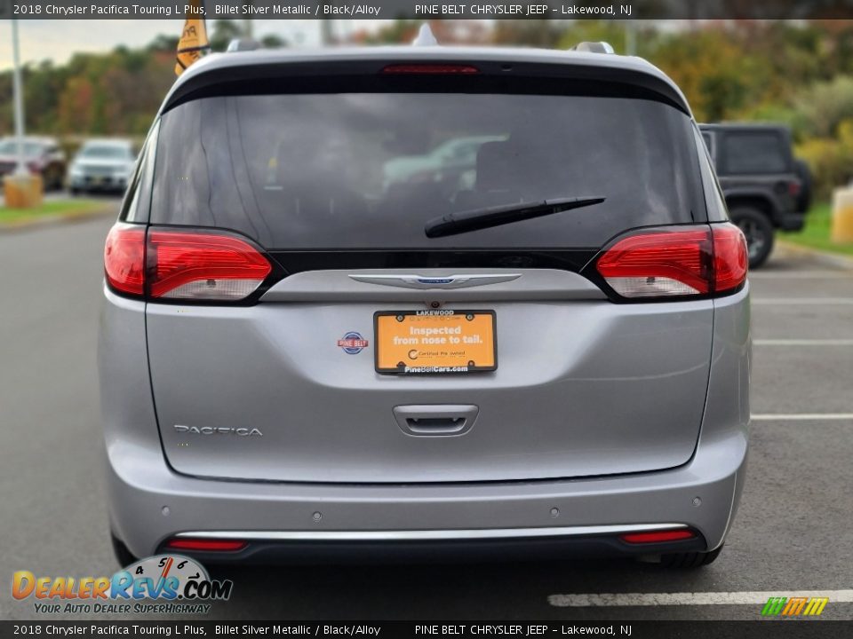 2018 Chrysler Pacifica Touring L Plus Billet Silver Metallic / Black/Alloy Photo #20