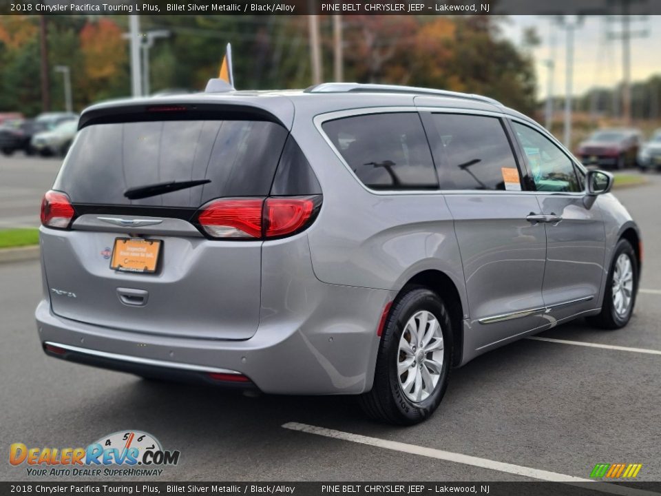 2018 Chrysler Pacifica Touring L Plus Billet Silver Metallic / Black/Alloy Photo #21