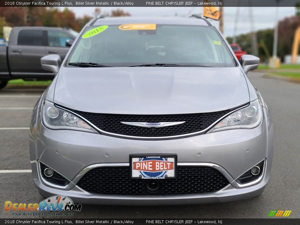 2018 Chrysler Pacifica Touring L Plus Billet Silver Metallic / Black/Alloy Photo #24