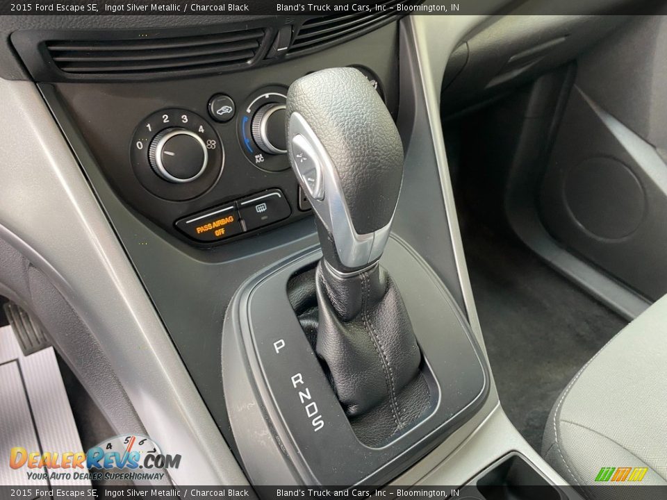 2015 Ford Escape SE Ingot Silver Metallic / Charcoal Black Photo #25