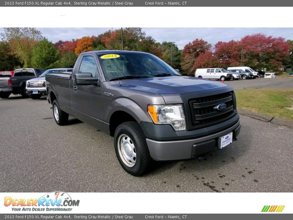 Front 3/4 View of 2013 Ford F150 XL Regular Cab 4x4 Photo #1