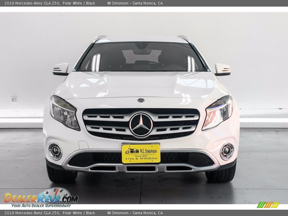 2019 Mercedes-Benz GLA 250 Polar White / Black Photo #2