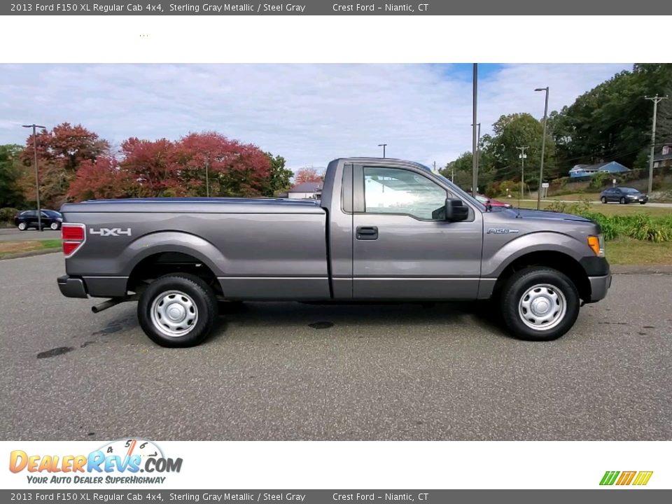 Sterling Gray Metallic 2013 Ford F150 XL Regular Cab 4x4 Photo #8