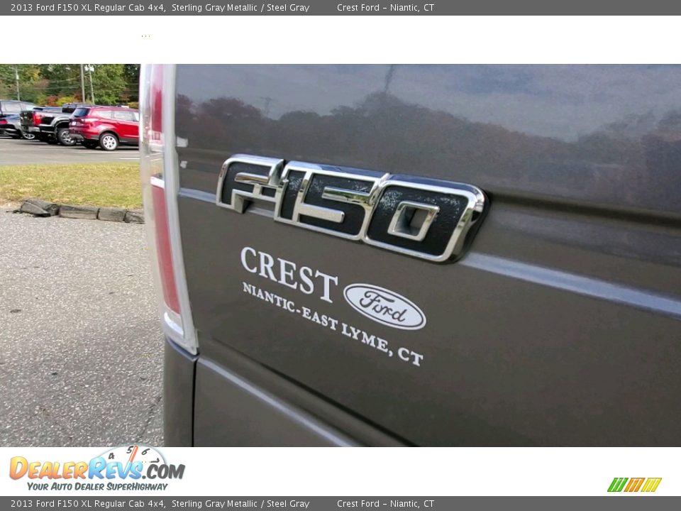 2013 Ford F150 XL Regular Cab 4x4 Sterling Gray Metallic / Steel Gray Photo #10