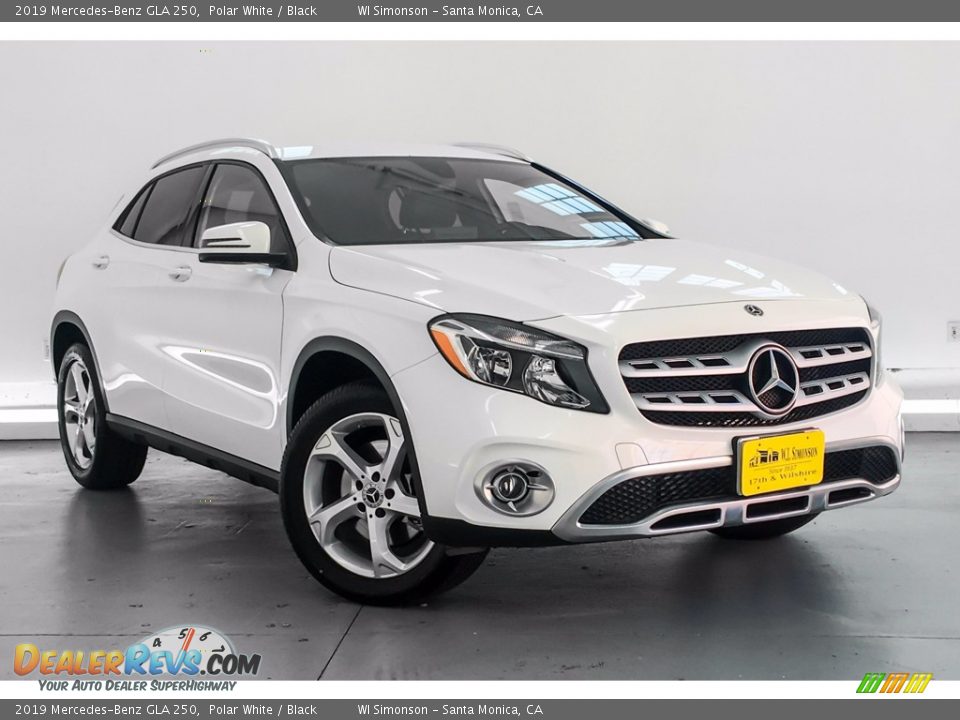 2019 Mercedes-Benz GLA 250 Polar White / Black Photo #14