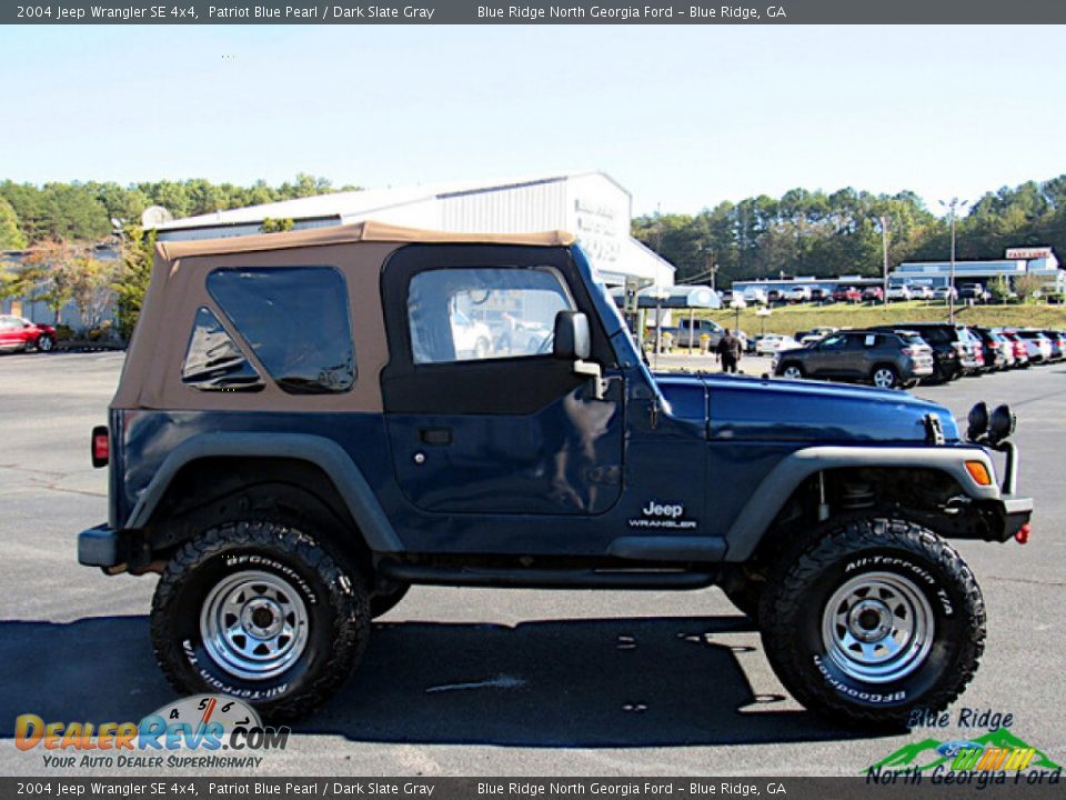 2004 Jeep Wrangler SE 4x4 Patriot Blue Pearl / Dark Slate Gray Photo #6