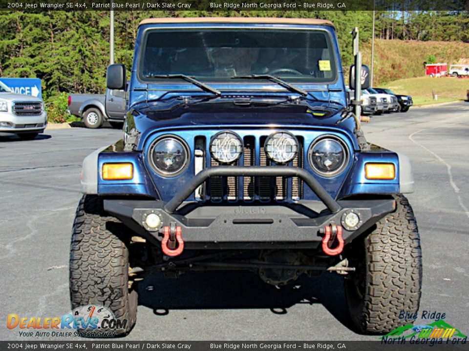 2004 Jeep Wrangler SE 4x4 Patriot Blue Pearl / Dark Slate Gray Photo #8