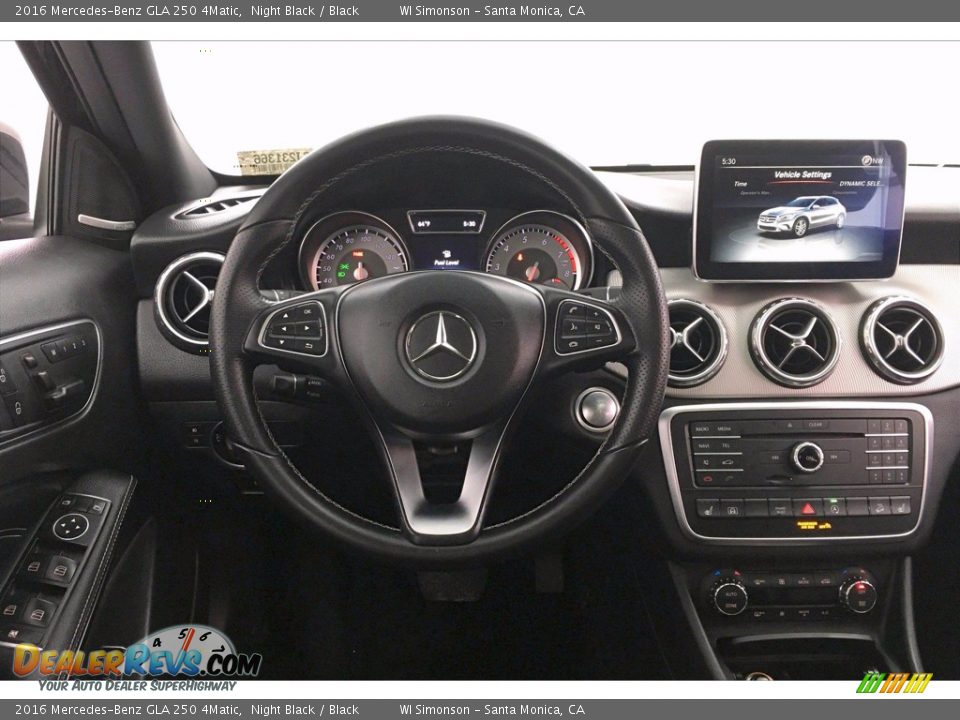 2016 Mercedes-Benz GLA 250 4Matic Night Black / Black Photo #4